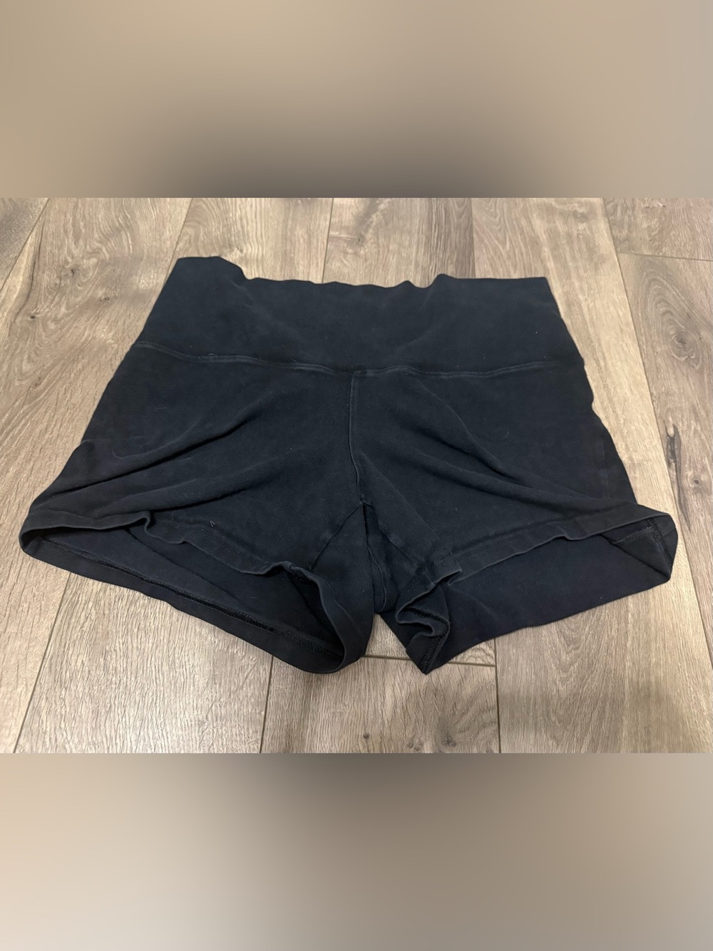 Old Navy Black High-Waist Bike Shorts